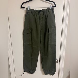 ASKKNY Parachute Pant - Olive Green - size 27
